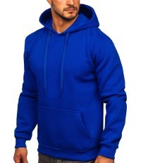 J.Style Men's Fleece Sweatshirt Blue 68B2009-17