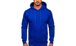 Мужская флисовая толстовка J.Style Blue 68B2009-17