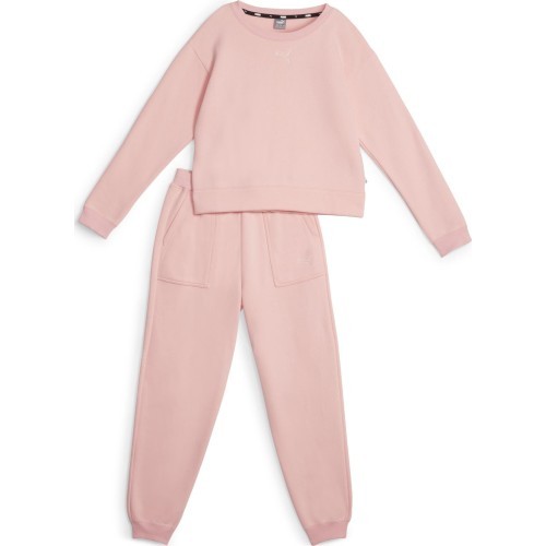 Спортивный костюм подростковый Puma Loungewear Suit, розовый 670734 63