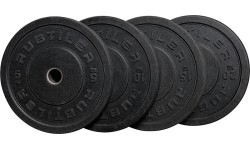 Ar gumiju pārklāti svari (Bumper Plates) - 15 kg