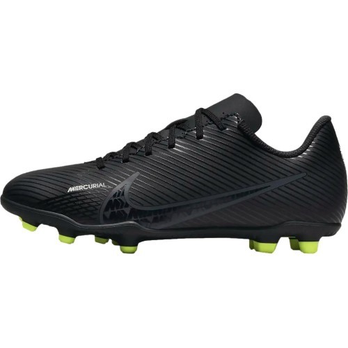 Nike Jr Vapor 15 Club FG/MG futbola apavi pusaudžiem Black DJ5958 001