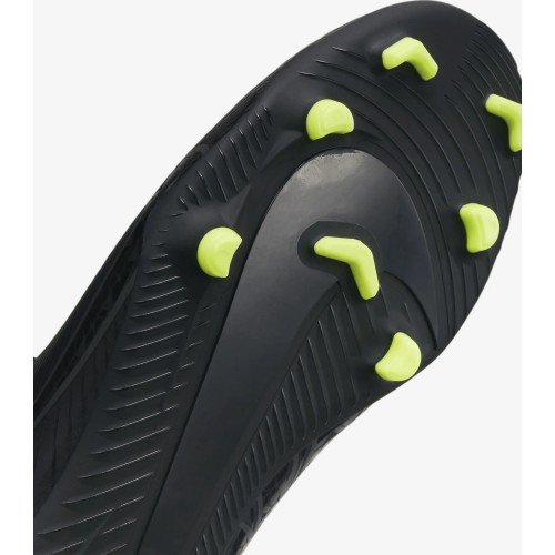 Nike Jr Vapor 15 Club FG/MG futbola apavi pusaudžiem Black DJ5958 001