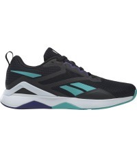 Reebok Men's Shoes Nanoflex TR 2.0 Black Green GY6212