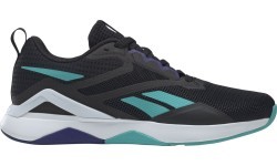 Reebok vīriešu apavi Nanoflex TR 2.0 Black Green GY6212