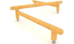 Wooden Balance Bars Model GT-0033