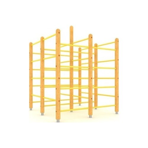 Wooden Climbing Walls Set Model GT-0038