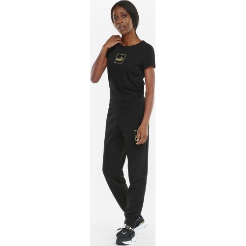 Брюки женские Puma Holiday Pants FL чёрные 589553 01