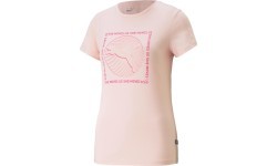 Женская блузка Puma Graphics She Move розовая 674451 66