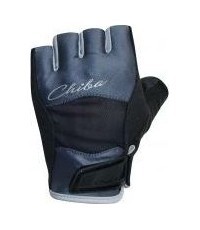Chiba 40948 Lady Diamond fitnesa cimdi gaiši pelēki