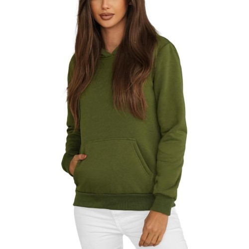 Флисовый джемпер женский J.Style, зелёный 68W02-29
