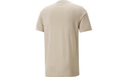 Мужская хлопковая футболка Puma Graphics Wording Cream 674475 88