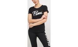 Puma Athletics Tee blūze melna