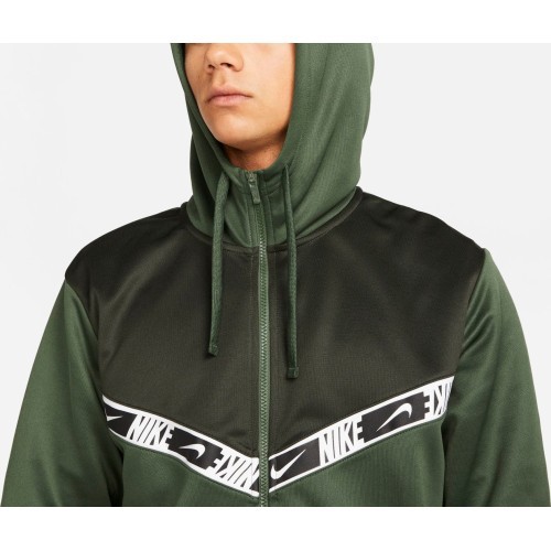 Nike NSW Repeat PK FZ vīriešu džemperis, zaļš DM4672 335