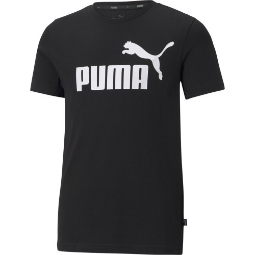 Puma Ess Logo krekls pusaudžiem, melns, 586960 01