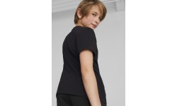 Puma Ess Logo krekls pusaudžiem, melns, 586960 01