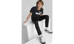 Puma Essentials Logo Tee Junior Black 586960 01