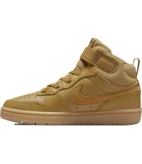 Nike Court Borough Mid 2 bērnu apavi, brūni CD7783 701