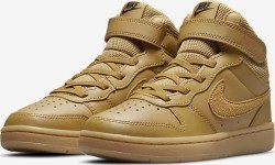 Nike Court Borough Mid 2 Kids' Shoes Brown CD7783 701