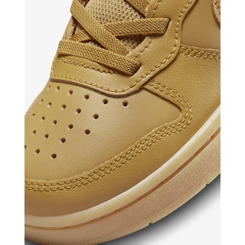Nike Court Borough Mid 2 Kids' Shoes Brown CD7783 701
