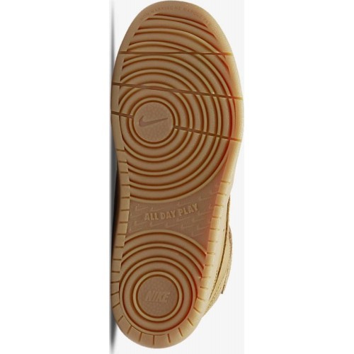 Nike Court Borough Mid 2 Kids' Shoes Brown CD7783 701