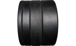Ar gumiju pārklāti svari Bumper Plates Fitker - 5 kg