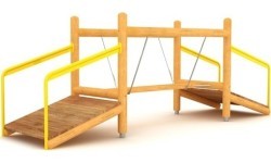 Hanging Wooden Bridge Model GT-0021