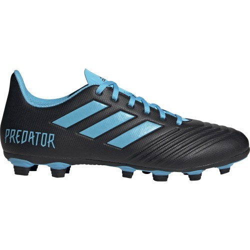 Футбольные бутсы Adidas Predator 19.4 FxG Black Blue F35598