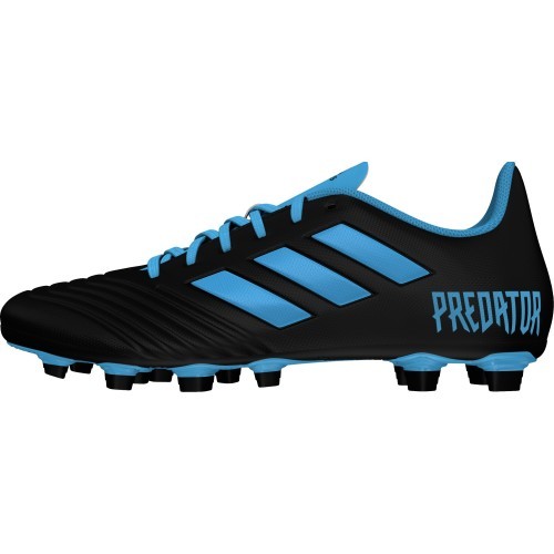 Adidas Predator 19.4 FxG Football Shoes Black Blue F35598