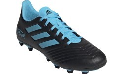 Футбольные бутсы Adidas Predator 19.4 FxG Black Blue F35598