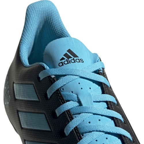 Футбольные бутсы Adidas Predator 19.4 FxG Black Blue F35598