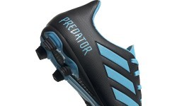 Футбольные бутсы Adidas Predator 19.4 FxG Black Blue F35598