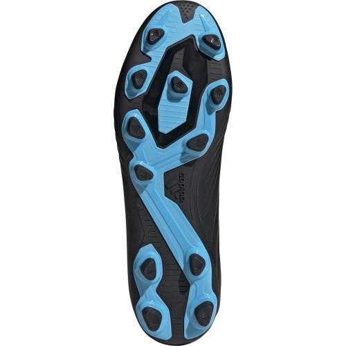 Футбольные бутсы Adidas Predator 19.4 FxG Black Blue F35598