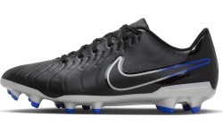 Nike Legend 10 Club FG/MG vīriešu futbola apavi, Black Grey DV4344 040