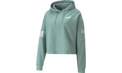 Puma Power Colorblock Women's Sweatshirt Green 674068 84