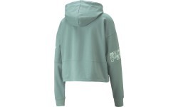 Puma Power Colorblock Women's Sweatshirt Green 674068 84