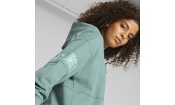 Puma Power Colorblock Women's Sweatshirt Green 674068 84