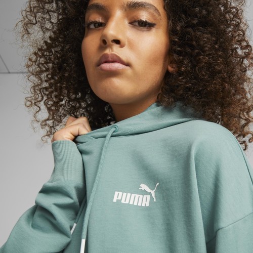 Puma Power Colorblock sieviešu džemperis, zaļš 674068 84