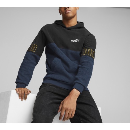 Puma Power Winter vīriešu džemperis, zili melns 849854 73