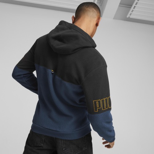 Мужская толстовка Puma Power Winter, сине-чёрная 849854 73