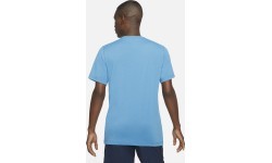 Nike Nk Df Tee Db Nk Pro Men's T-Shirt Blue
