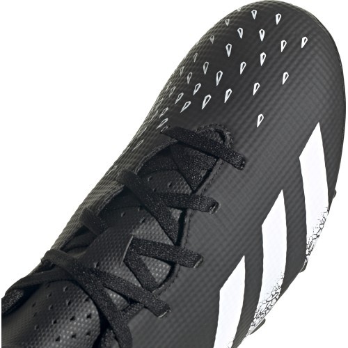 Мужские футбольные бутсы Adidas Predator Freak 4.FXG чёрные FY1040
