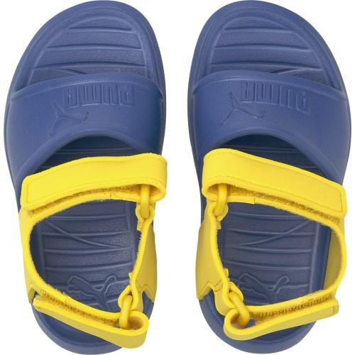 Puma Divecat V2 Injex bērnu apavi, dzelteni zili 369545 07