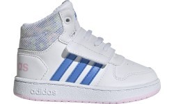 Детские кроссовки Adidas Hoops Mid 2.0 I, белые