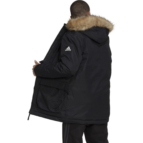 Adidas vīriešu jaka ar kapuci Parka Black GT1699