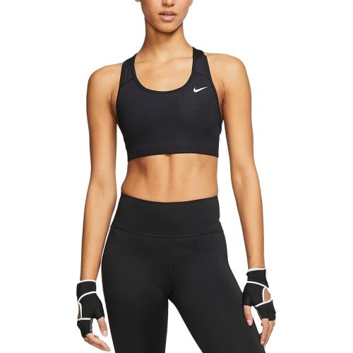 Nike Swoosh Bra Non Pad sports bra, black BV3630 010