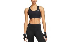 Спортивный бюстгальтер Nike Swoosh Bra Non Pad, черный BV3630 010