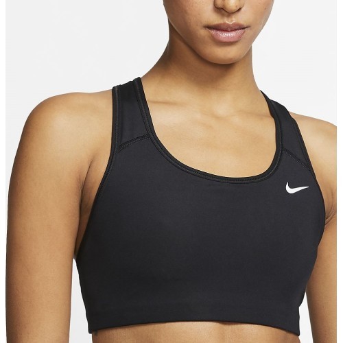 Nike Swoosh Bra Non Pad sports bra, black BV3630 010