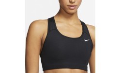 Nike Swoosh Bra Non Pad sporta krūšturis, melns BV3630 010