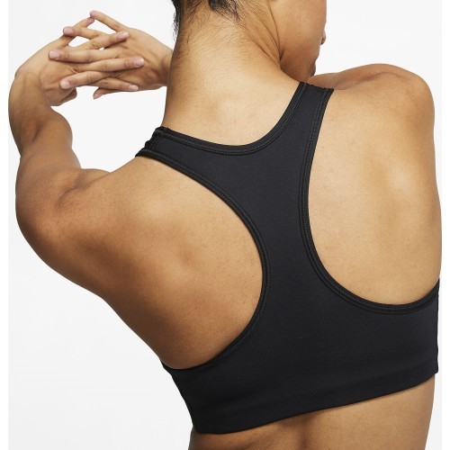 Nike Swoosh Bra Non Pad sporta krūšturis, melns BV3630 010