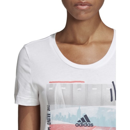 Adidas 3St Photo Tee Women's Blouse White DV3023